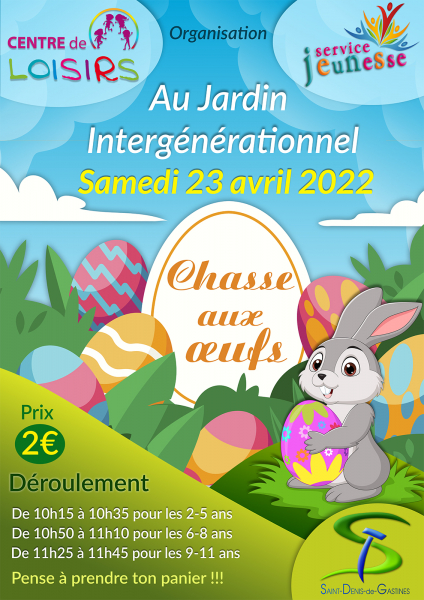 Chasse aux oeufs 2022